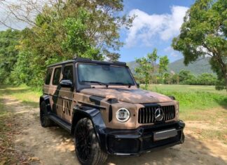 Mercedes-AMG G63 – Mr. Dang Le Nguyen Vu’s 3rd Edition: Brabus body kit, ultra-stylish “outfit”