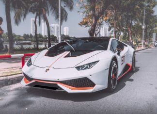 Close Encounter with the Lamborghini Huracan: A Stunning Look at 3 Unique Vorsteiner Body Kits in Saigon