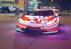 Lamborghini Huracan Sparkles with LED Lights All Over Its Body