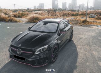Saigon: Brabus 700 Tuned Mercedes-AMG GLA 45, the Epitome of Cool