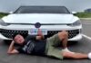 China: Man expands car size, disapproves of restrictions.