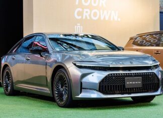 Experience the True Visuals of the 2024 Toyota Crown Sedan Ministerial Car