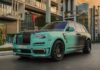 Dubai license plate worth 365 billion VND attached to customized Mansory Rolls-Royce Cullinan