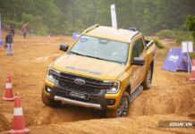 Participate in a thrilling off-road test drive event with Ford for free