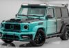 Be amazed by the unmatched exterior paint of the Mercedes-AMG G63