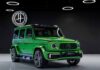 Holefe’s Mercedes-Benz G-Class Evolution Stands Out with Unique Green Exterior