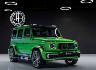 Holefe’s Mercedes-Benz G-Class Evolution Stands Out with Unique Green Exterior