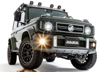 “Suzuki Jimny gets a breathtaking makeover into a mini Mercedes-Benz G-Class with DAMD bodykit”