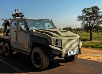 Armored Toyota Land Cruiser: Equipped with Heavy Machine Guns and Mine-Resistant Features