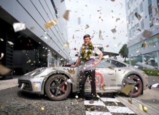 Porsche 911 Dakar 2023, belonging to a billionaire from Hai Phong, arrives in Saigon after an epic 3-month adventure in China.