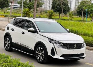 Get up to 140 million VND discount on Peugeot 3008 at dealerships, challenging Mazda CX-5 for the customers.