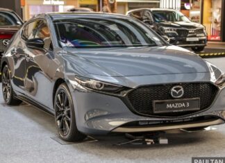 Mazda3 facelift debuts in Southeast Asia showcasing enhanced features
