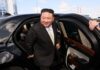 Russian President Vladimir Putin gifts luxury car Aurus Senat to North Korean Chairman Kim Jong Un