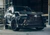 Explore the fiery Lexus LX 600 with the Liberty Walk widebody kit