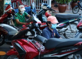 Busy Auto Repair Shop Before Lunar New Year