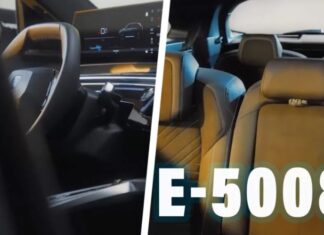 Peugeot unveils interior of E-5008 electric SUV