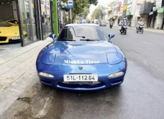 The Legendary JDM Mazda RX-7 FD on the streets of Vietnam, the undeniable class of “Qua” Vu