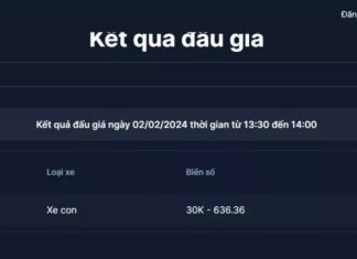 Billionaire pays over half a billion VND to own 30K-636.36 license plate, worth every penny