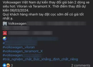 Volkswagen Vietnam Increases Prices for Viloran and Teramont X, Instead of Offering Discounts to Attract Customers