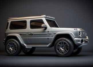 Tiny Mercedes-Benz G-Class in the pipeline