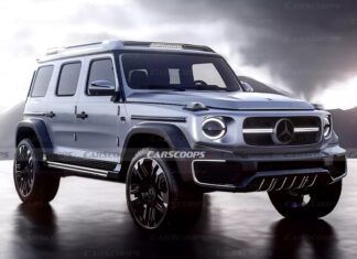 Here could be the design of the upcoming ‘baby’ Mercedes G-Class