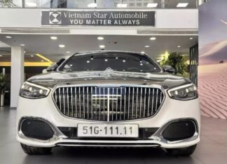 Exclusive Sextuple-Digit License Plate 1 51G-111.11 from 2017 Toyota Innova Designated by Tycoon for His Mercedes-Maybach S450