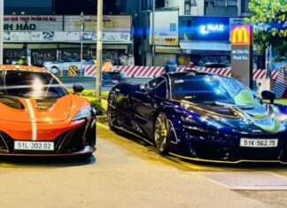 The Ultimate Trio: Three Stunning McLaren Supercars Take Over Ho Chi Minh City Streets, Featuring Two Uniquely Modified Rides and One Pristine Gem Seeking its Owner