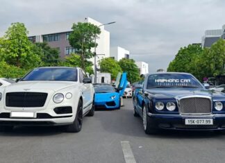 The Owner of the Koenigsegg CCX: A Collection of Super Cars and Luxury Vehicles Worth Almost VND 60 Billion on Display at a Parent-Teacher Conference in Hai Phong