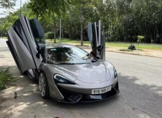 The Ultimate Supercar: McLaren 570S – Formerly Owned by Vietnamese Celebrity Cường “Đô-la” – Now Up for Grabs at a Whopping 8 Billion VND, Surpassing the 650S Spider
