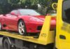 Delivering a Ferrari 360 Spider Convertible to the Renowned “Qua” Vu, Anticipating Its Presence at the Prestigious Gumball 3000 Rally