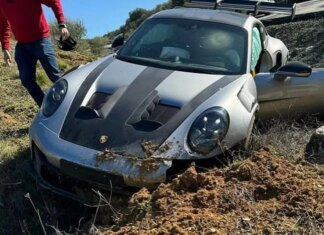 The Latest Porsche 911 GT3 RS Involved in an Accident in Spain.