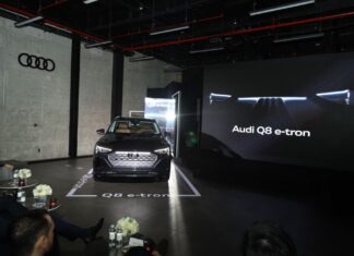 The Audi Q8 e-tron: A Luxurious All-Electric SUV Experience, Now Available in Vietnam for 3.8 Billion VND