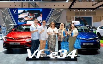 VinFast Hands Over First VF e34 Electric SUV Batch in Indonesia