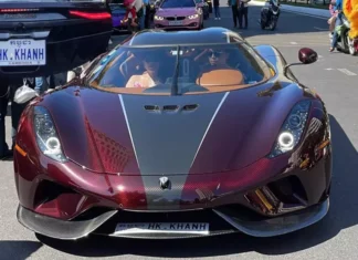 The Ultimate Koenigsegg Regera: A Glimpse of Grandeur at the Binh Phuoc Border