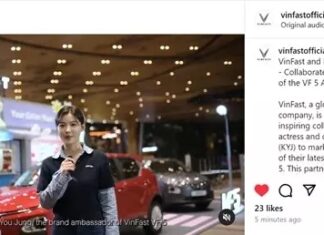 “The Nation’s Little Sister” Kim You Jung is the New Brand Ambassador for VinFast VF 5, the “People’s Car”, in Indonesia and Thailand