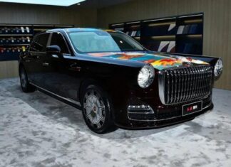 Unveiling the Hongqi Guoli: A Luxurious Sedan with a Powerful 4.0T V8 Engine