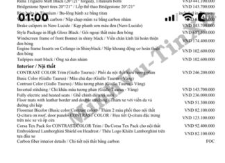 Unveiling the Over-5-Billion VND Options on Tycoon Jacky’s Lamborghini Revuelto Hybrid: A 51-Million VND Floor Mat Included