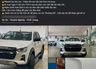 The Ultimate Workhorse: Isuzu D-Max – Now with an Unmissable Discount of up to 130 million VND!