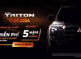 The All-New Mitsubishi Triton 2025: Spotted on the Streets Ahead of its Vietnam Debut in September