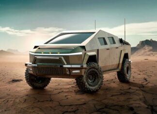 Unveiling the Armored Tesla Cybertruck: A Glimpse into the Futuristic Design