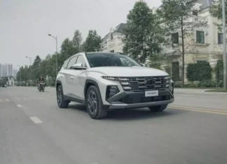 The All-New Hyundai Tucson 2025: Spotted on Vietnamese Streets, Set to Launch Next Month