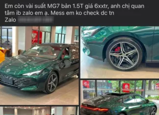 “The All-New MG7 Arrives in Vietnam with a Discounted Price Tag: Standard Model Now Available for 688 Million VND.”