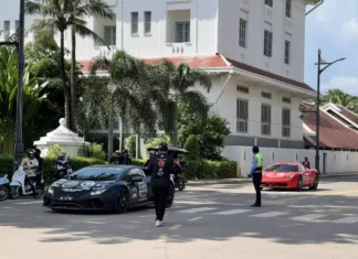 The Great Gumball 3000 Run: Day 2 in Cambodia – A Convoy of 200 Supercars Trek to Siem Reap.