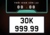The Ultimate License Plate: 30K-999.99 Sells for a Record-Breaking 22 Billion Dong