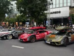 3 Lamborghini Huracan Sterrato Off-Road Supercars at Gumball 3000 2024