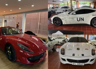 The Prancing Horses with V12 Engines in the Garage of the “Coffee King” of Vietnam