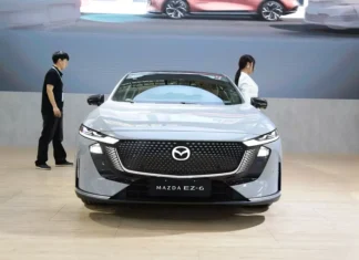 The Ultimate Mazda EZ-6: Unveiling the Highly-Anticipated Mid-Size Sedan Successor to the Mazda6, with a Price Tag to Match.