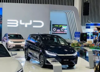 The BYD Stand at VMS 2024: A Showcase of Automotive Might, Headlined by the 1,180-hp YangWang U8.