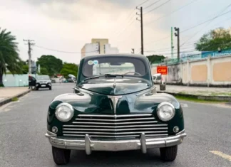 A Rare Find: Unveiling the 1954 Peugeot 203 Coupe A Vendre in Vietnam
