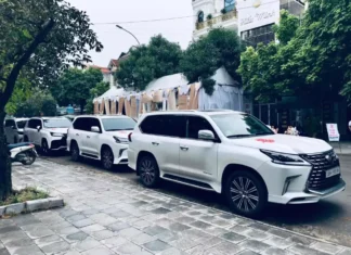 The Ultimate Luxury Wedding: A Fleet of SUV Bridesmaids in Thanh Hoa